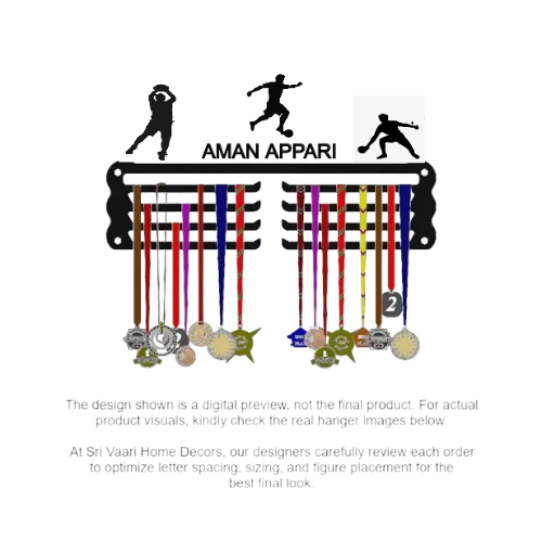 Regular (Up to 60 Medals)
